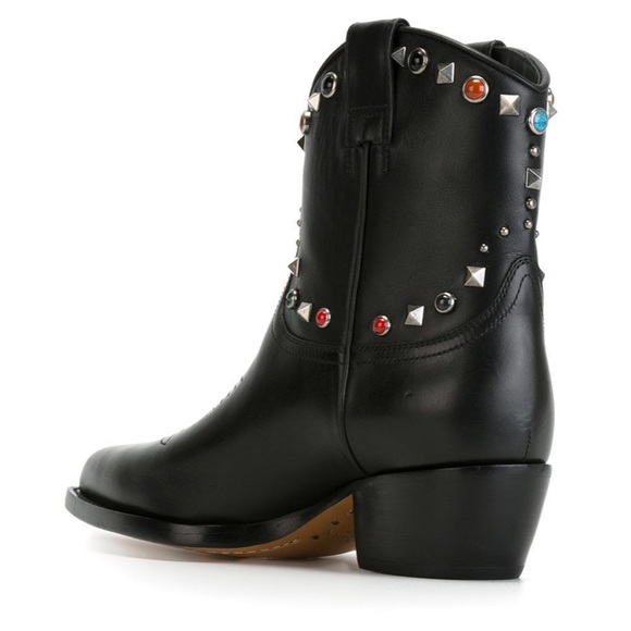 Valentino Garavani Rockstud Cowboy Boots - Picture 3 of 13